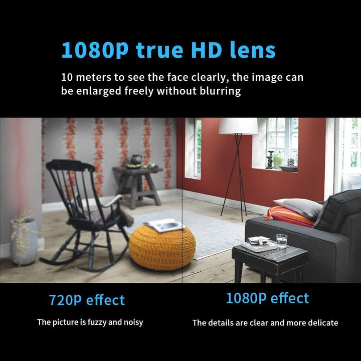 Lisslune | Small wireless camera with improved night vision for discreet surveillance