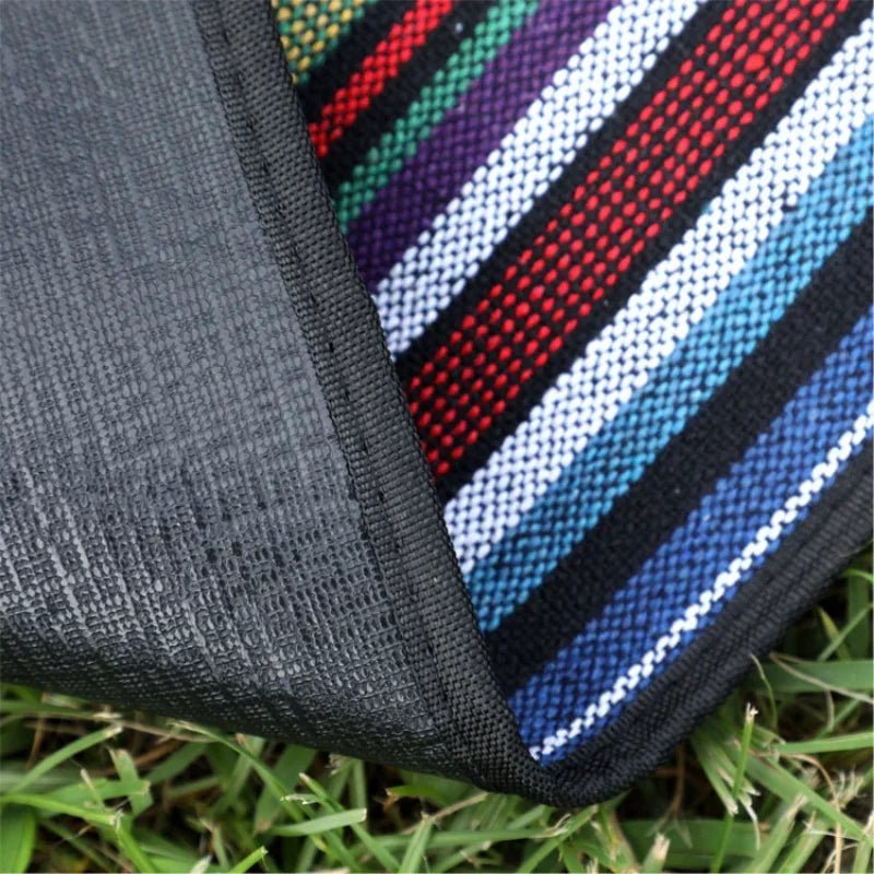 Lisslune | OutdoorBlanket | Waterproof Picnic Blanket with Ethnic Design for Camping & Trips