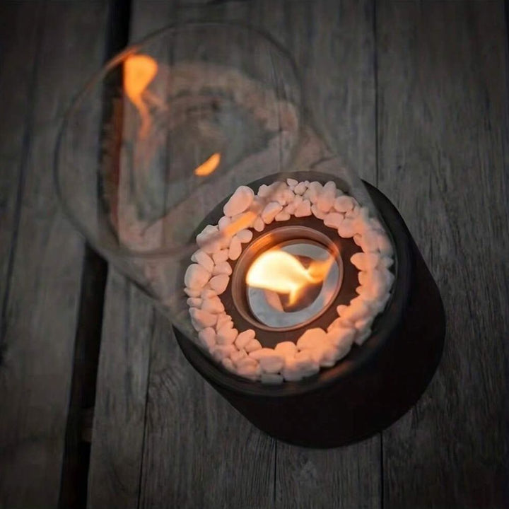 Lisslune | Elegant eternal flame oil lamp – Classic design with modern functionality