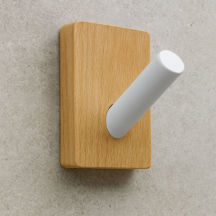 Lisslune | Natural Wood Hook Wall Organizer