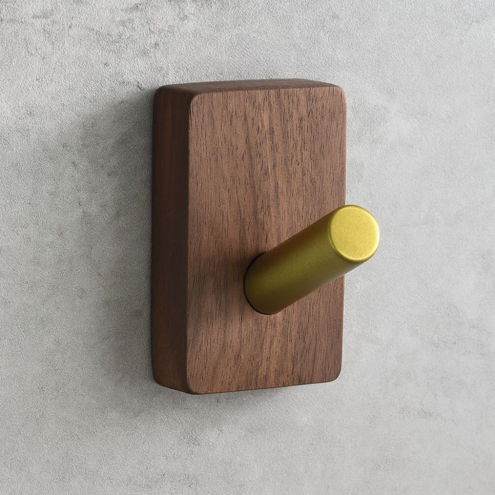 Lisslune | Natural Wood Hook Wall Organizer