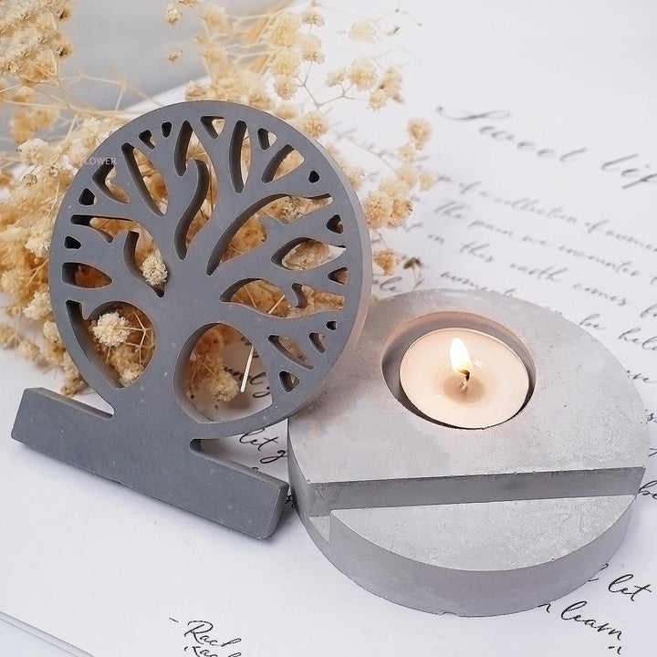 Lisslune | Nature-Inspired Tree of Life Candle Stand