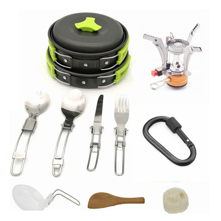 Lisslune | NaturePulse Camping Cookware Set Pro