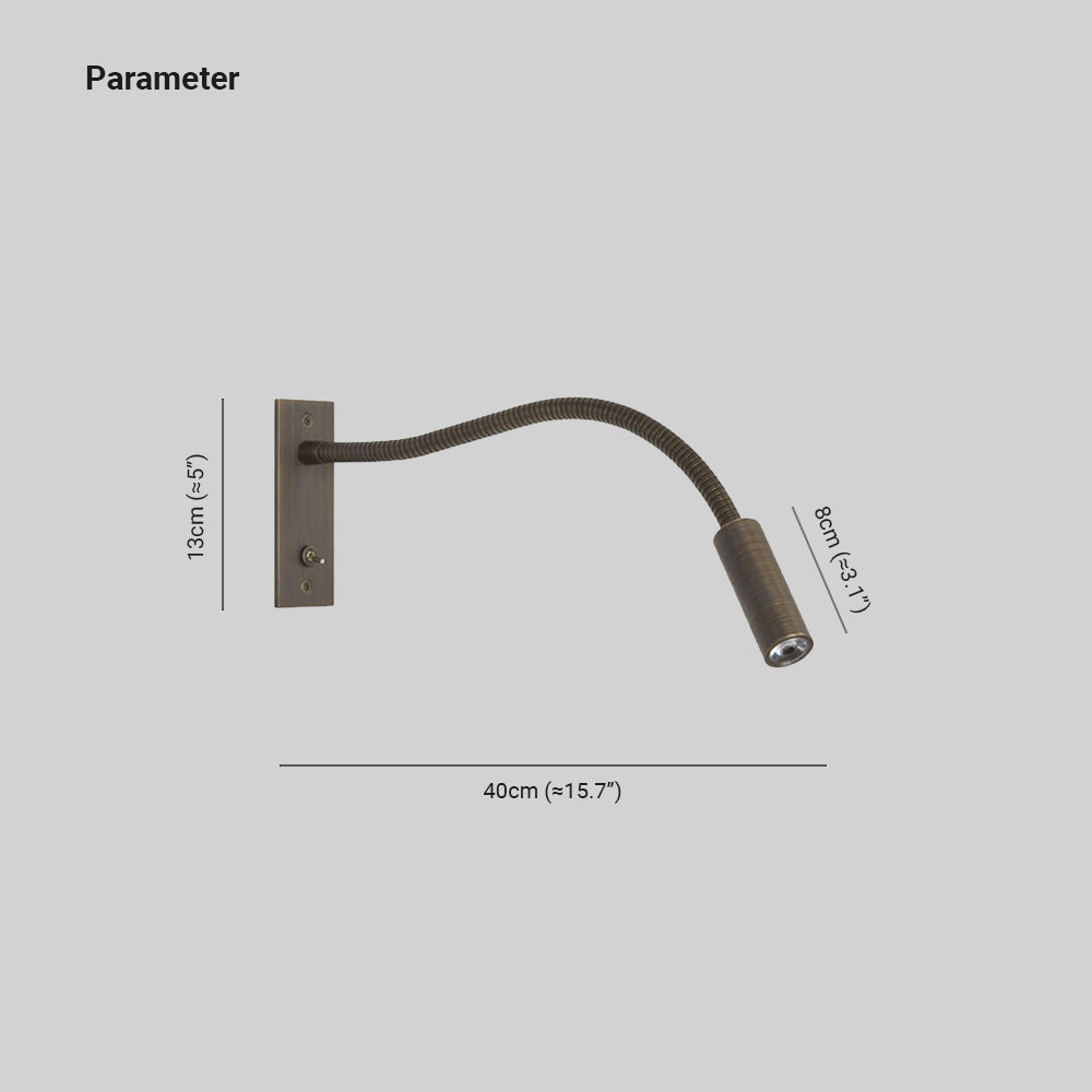 Lisslune | Navo – Minimalist Adjustable LED Wall Spotlight for Modern Interiors