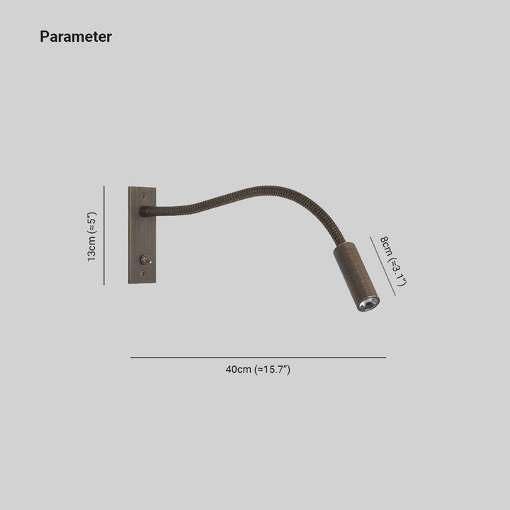 Lisslune | Navo – Minimalist Adjustable LED Wall Spotlight for Modern Interiors