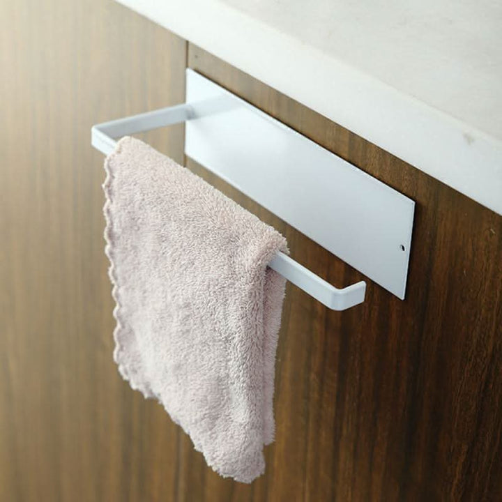 Lisslune | Modern Paper Towel Holder, Durable Iron, Wall Mountable