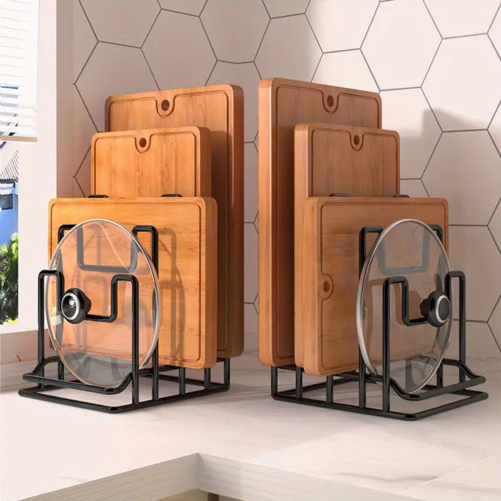 Lisslune | Neat Nest Pot Lid & Board Rack