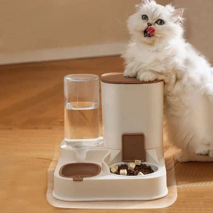 Lisslune | BRETZEE – Intelligent feeder with water & food separation for stress-free pet care