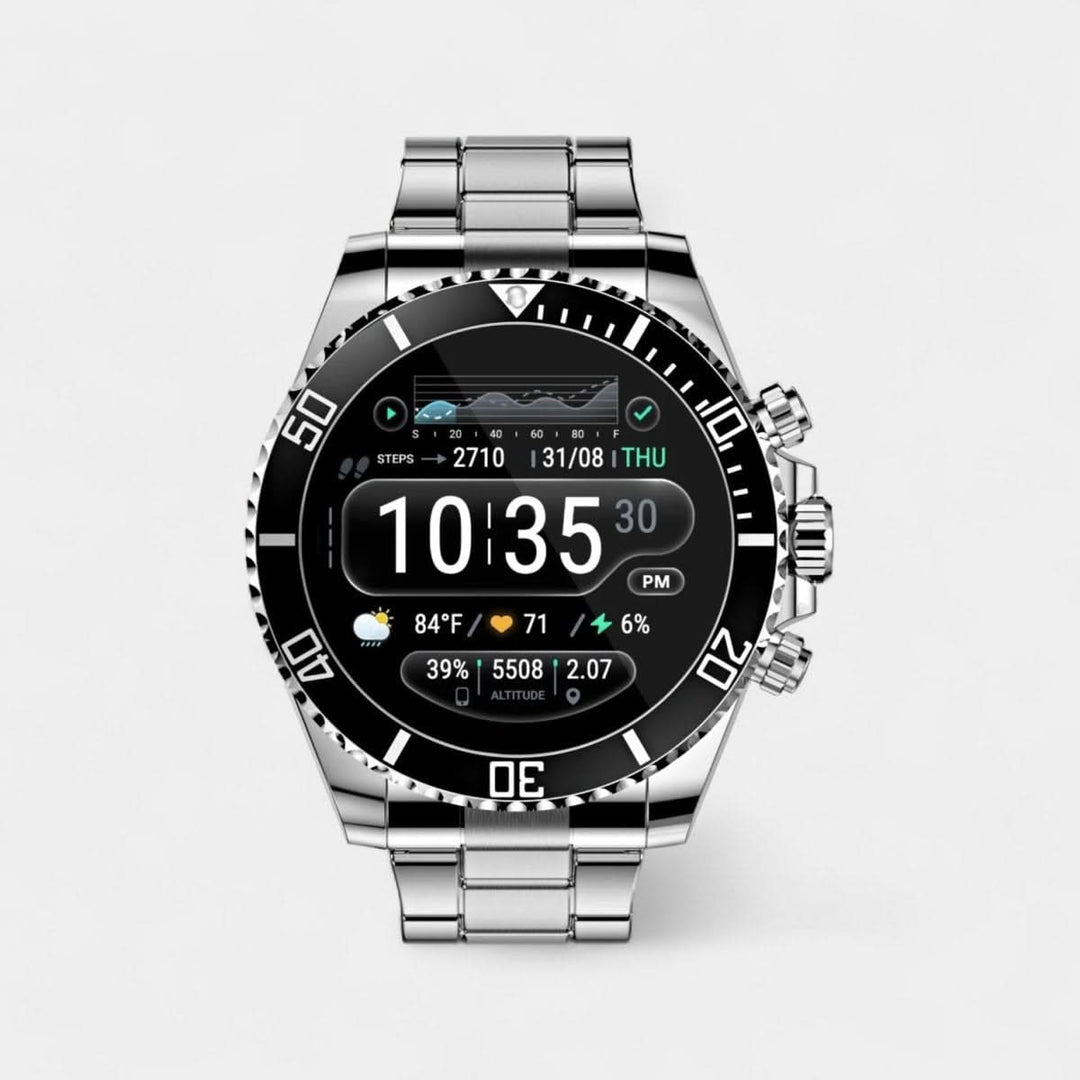 Lisslune | Tactical Smartwatch with Health & GPS Tracking