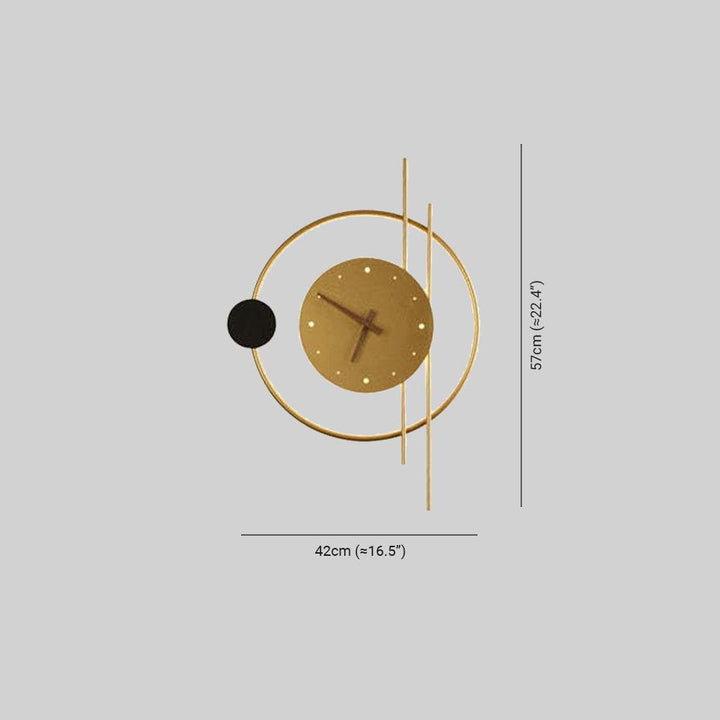 Lisslune | GlowTime modern LED wall clock