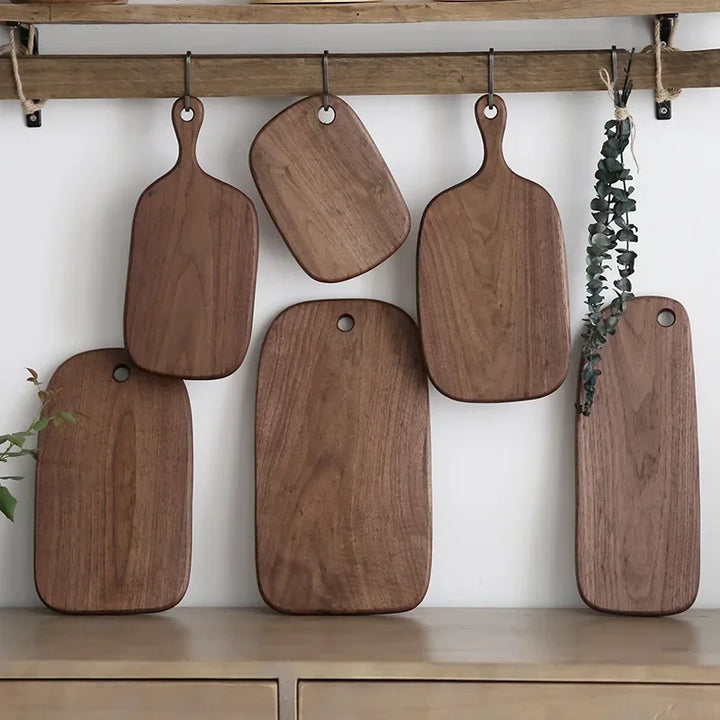 Lisslune | WOODWORKERS | New Cutting Boards Black Walnut | Whole Fruit Cutting Board