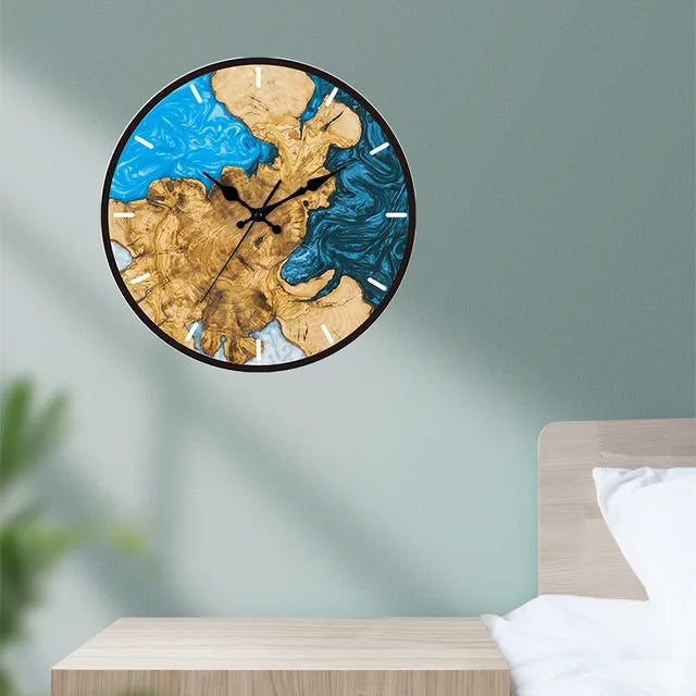 Lisslune | GlasTime – Transparent Wall Clock with Silent Movement and Modern Design