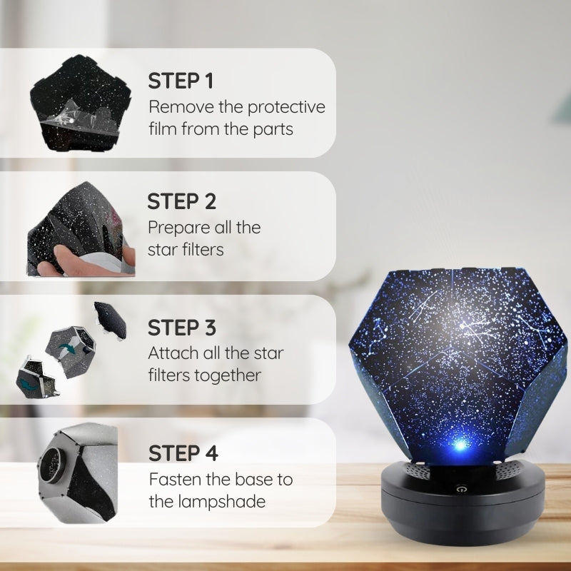 Lisslune | Starry Night Light Projector