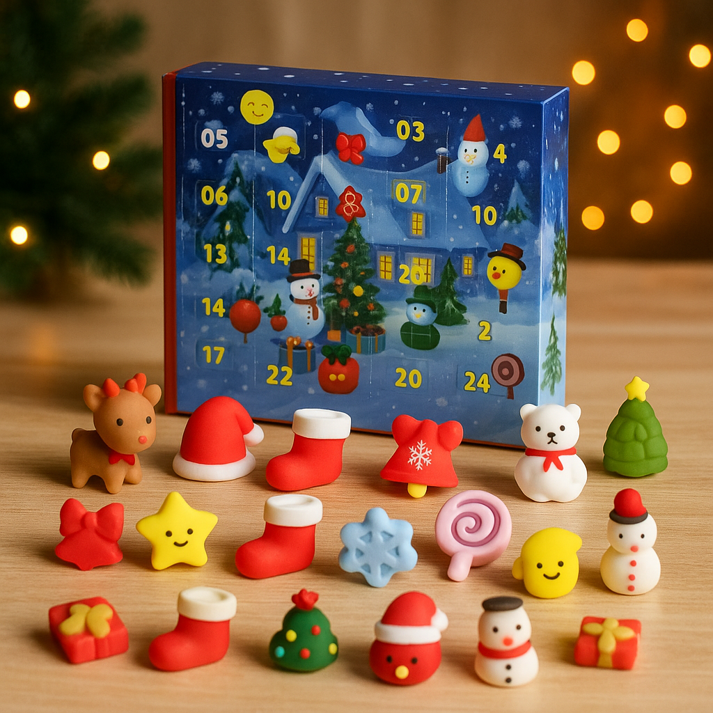 Lisslune | Noëlleve Advent Calendar – 24-Day Countdown Calendar with Daily Surprises