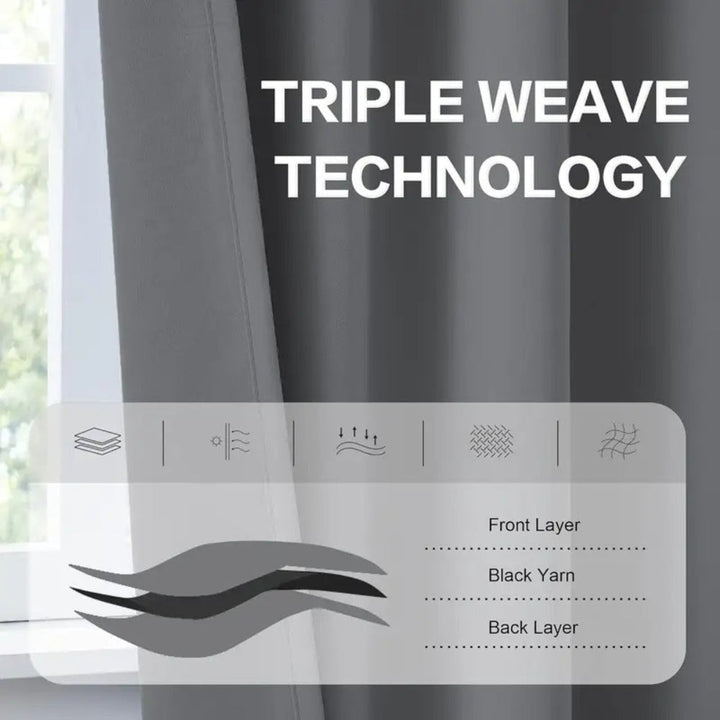 Lisslune | Noiréa Thermal Blackout Curtains