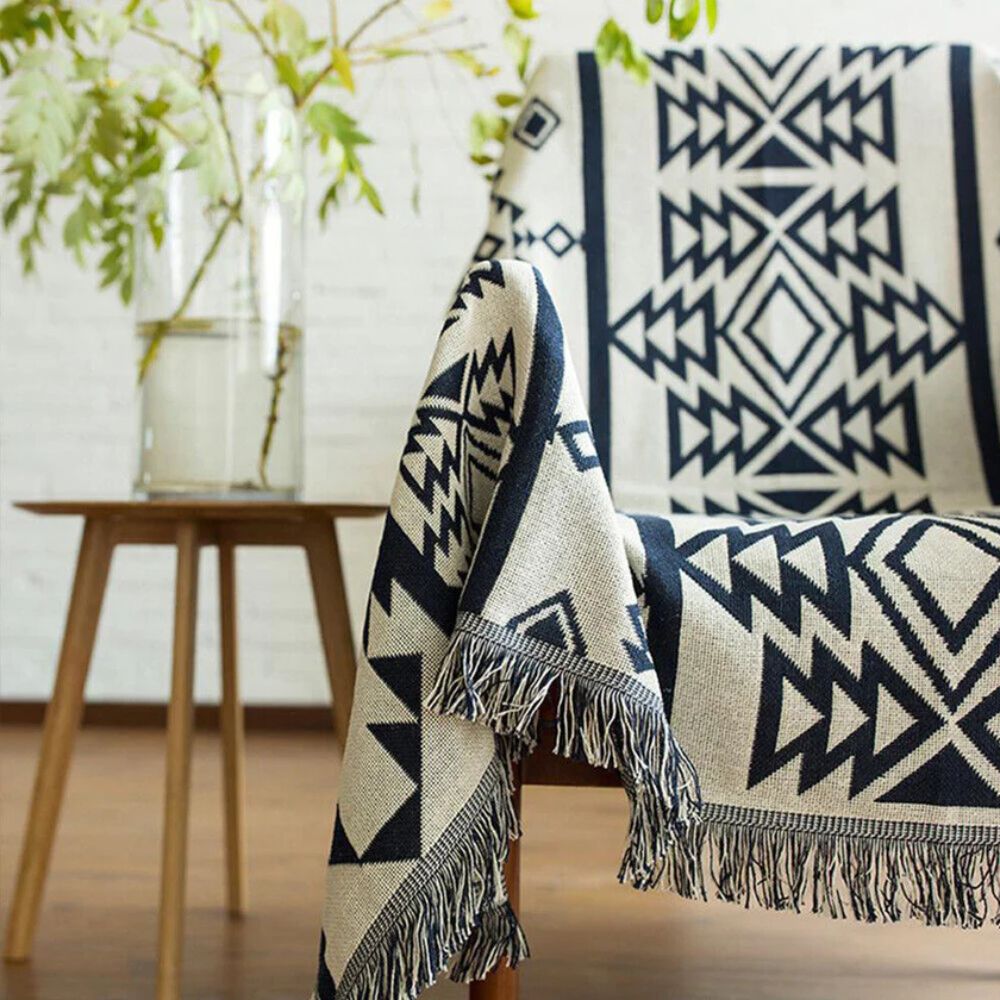 Lisslune | Nomad Weave Boho Throw Blanket