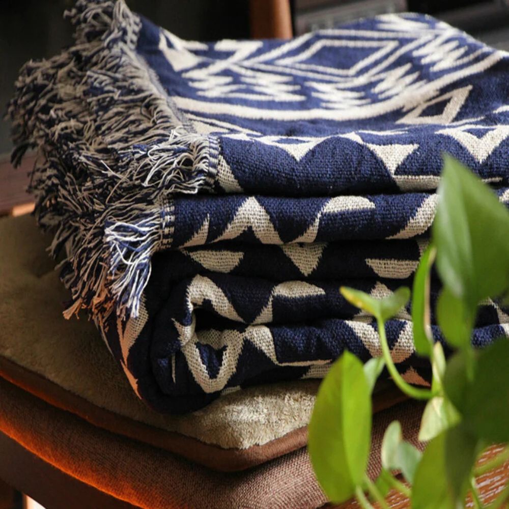 Lisslune | Nomad Weave Boho Throw Blanket