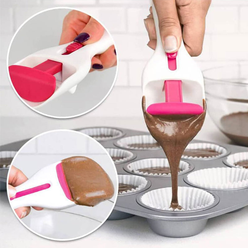 Lisslune | Non-stick cupcake dispensing spoon