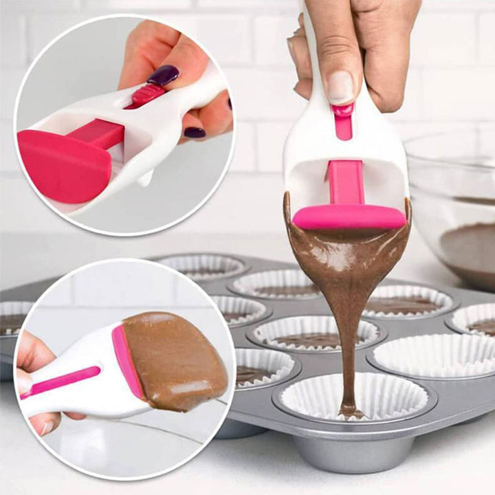 Lisslune | Non-stick cupcake dispensing spoon