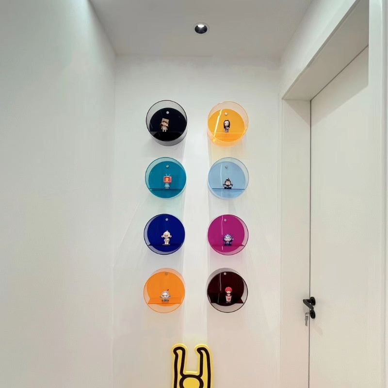 Lisslune | Nordic Acrylic Wall Shelf for Hanging