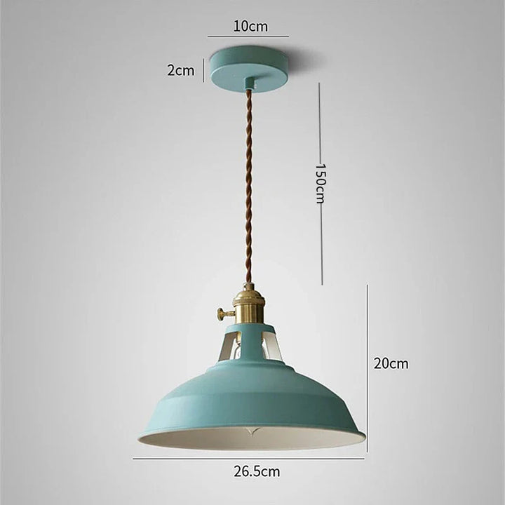 Lisslune | Nordic industrial LED pendant lamp Retro