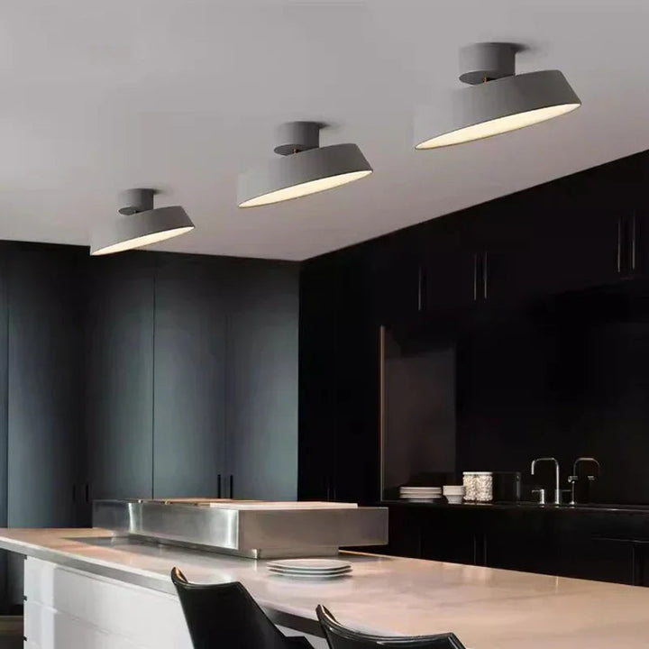 Lisslune | LumiFlex Rotating LED Ceiling Light – Modern & Customizable Lighting