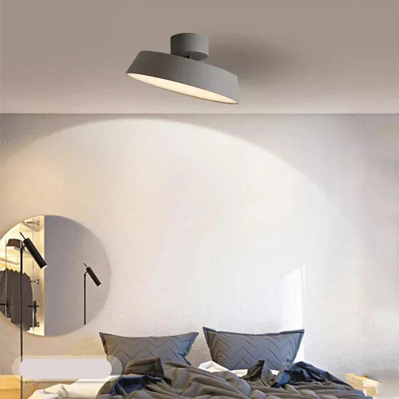 Lisslune | LumiFlex Rotating LED Ceiling Light – Modern & Customizable Lighting