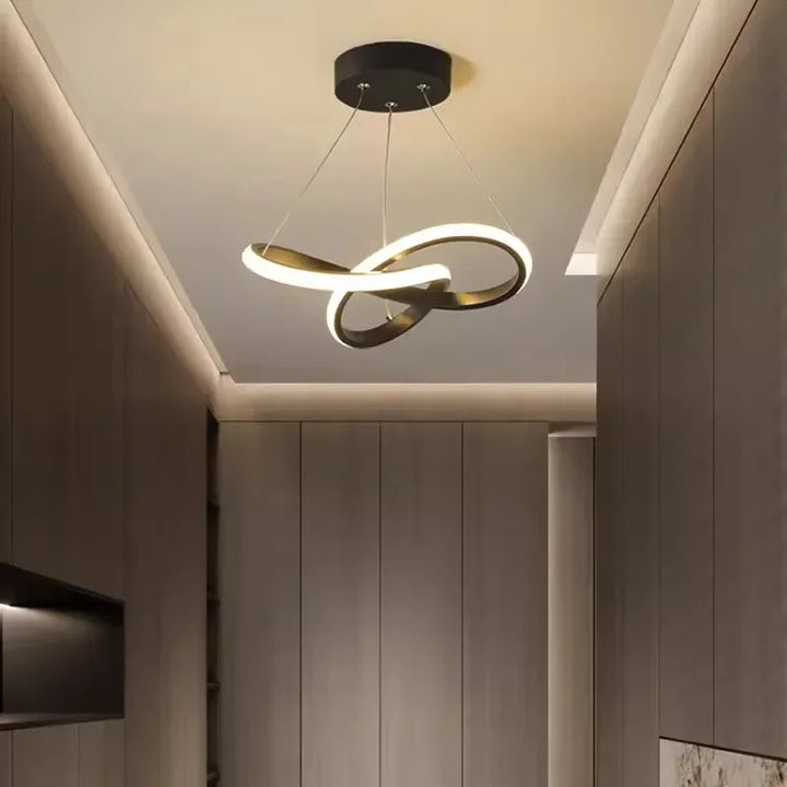 Lisslune | LumiWave LED Ceiling Light | Energy-efficient Designer Lamp for Living Room, Bedroom & Kitchen | Modern LED Lighting