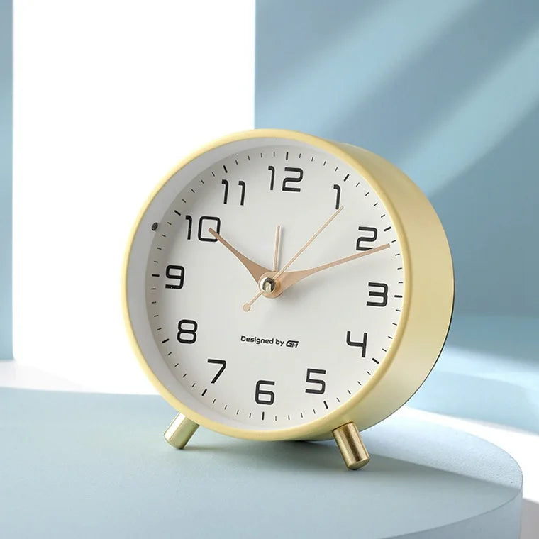 Lisslune | CalmTime - Modern silent round wall clocks
