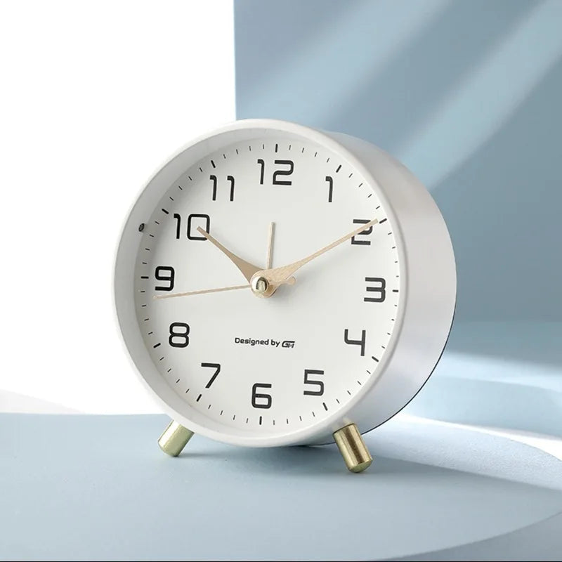 Lisslune | CalmTime - Modern silent round wall clocks