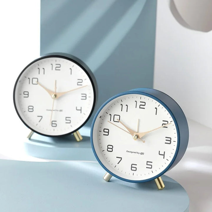 Lisslune | CalmTime - Modern silent round wall clocks