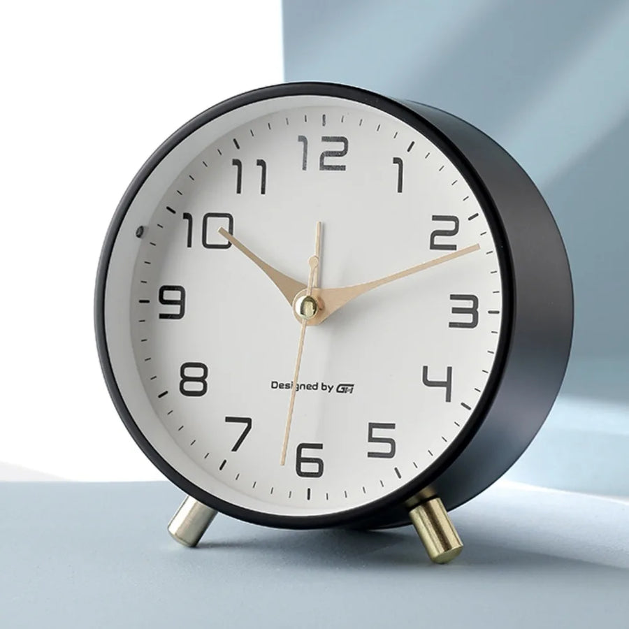 Lisslune | CalmTime - Modern silent round wall clocks