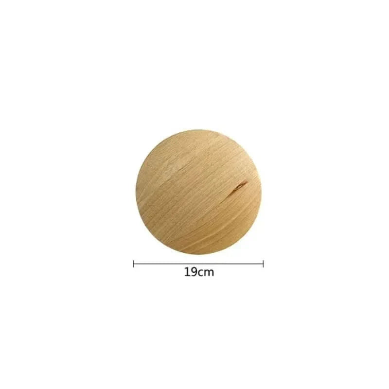 Lisslune | LuxeRadiant Scandinavian Wooden Wall Lamp