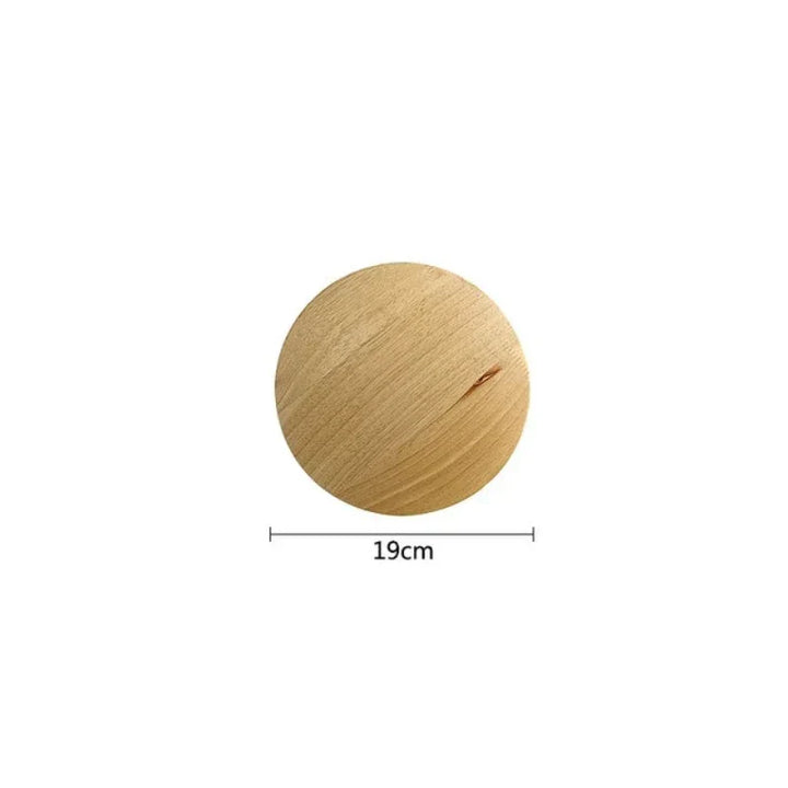 Lisslune | LuxeRadiant – Scandinavian Wooden Wall Lamp