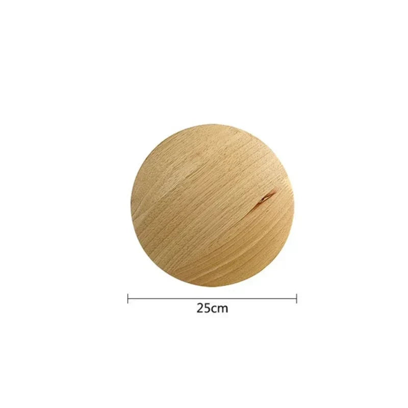 Lisslune | LuxeRadiant – Scandinavian Wooden Wall Lamp