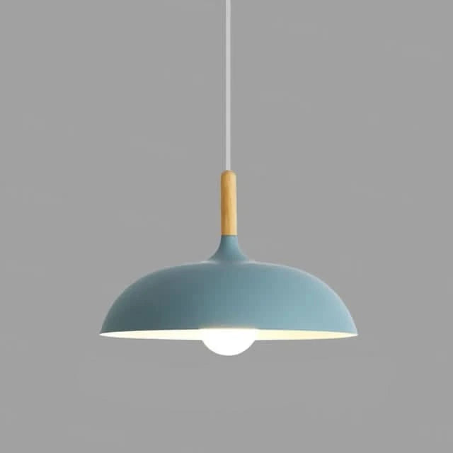 Lisslune | Scandinavian Oak LED Ceiling Light Fixture