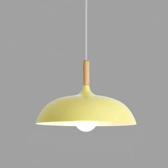 Lisslune | Scandinavian Oak LED Ceiling Light Fixture