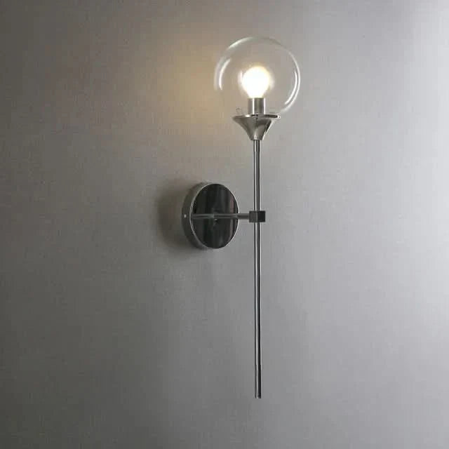 Lisslune | Scandinavian Glass Wall Lamp with Warm LED Light