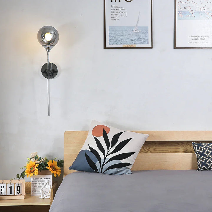 Lisslune | Wall Light Scandinavian Modern Glass