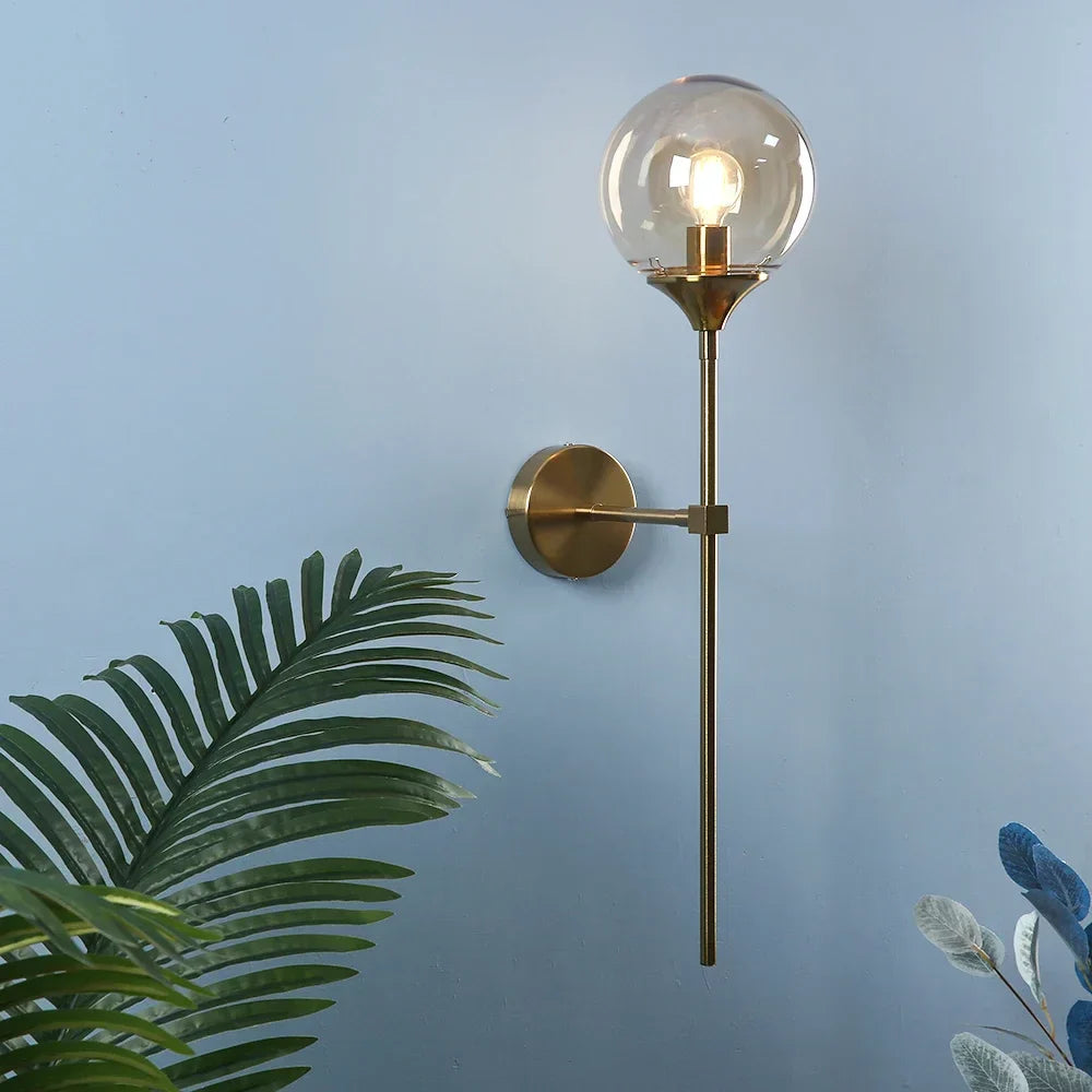 Lisslune | Wall Light Scandinavian Modern Glass