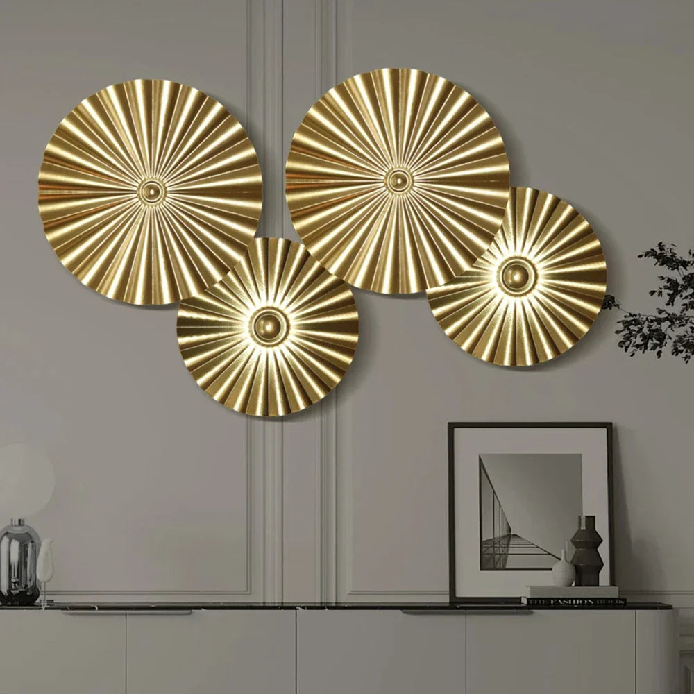 Lisslune | Nordic Gold Wall Hanging