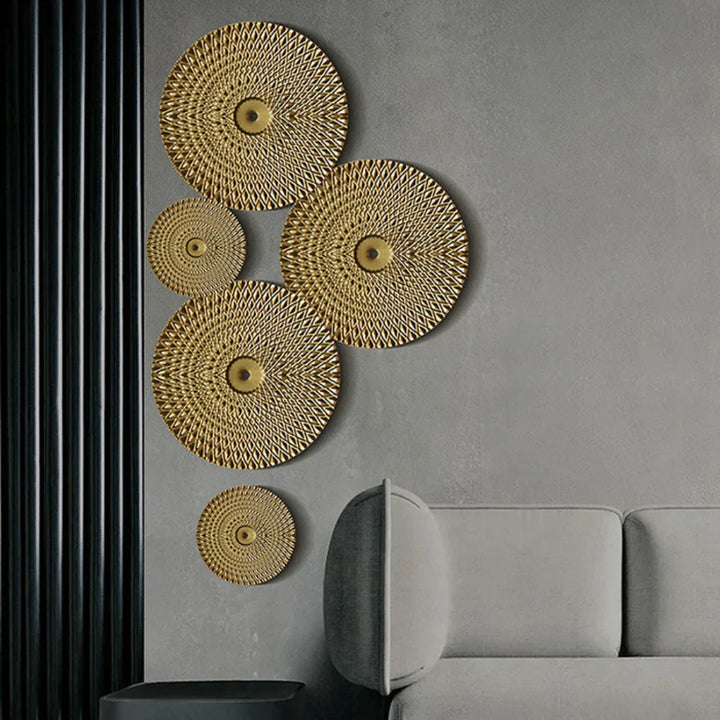 Lisslune | Nordic Gold Wall Hanging