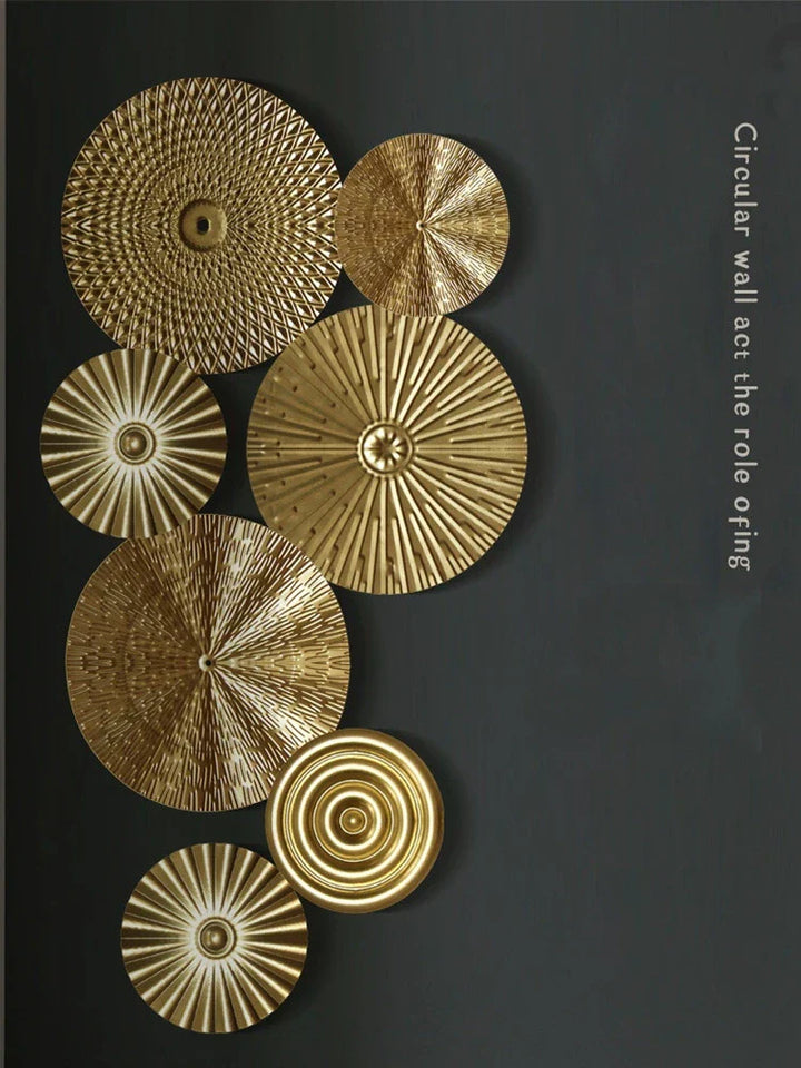 Lisslune | Nordic Gold Wall Hanging