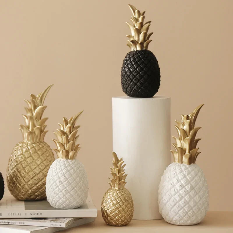 Lisslune | Gold Pineapple Home Decor