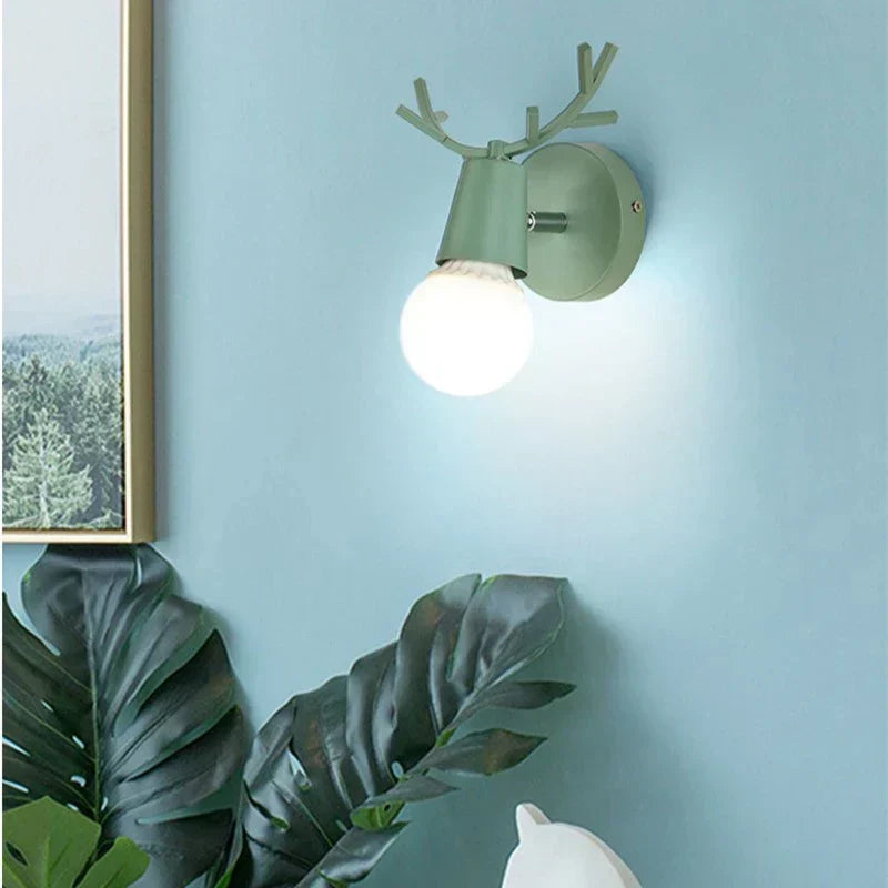 Lisslune | BrightStag - Elegant Antler-Themed Wall Light