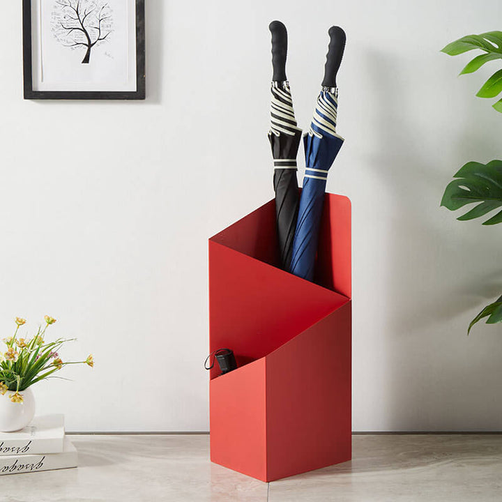 Lisslune | DripFrame Umbrella Stand with Drip Tray – Scandinavian Minimalist Metal Umbrella Holder