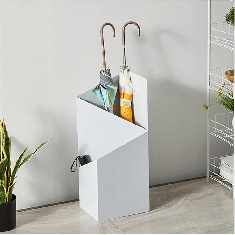 Lisslune | DripFrame Umbrella Stand with Drip Tray – Scandinavian Minimalist Metal Umbrella Holder