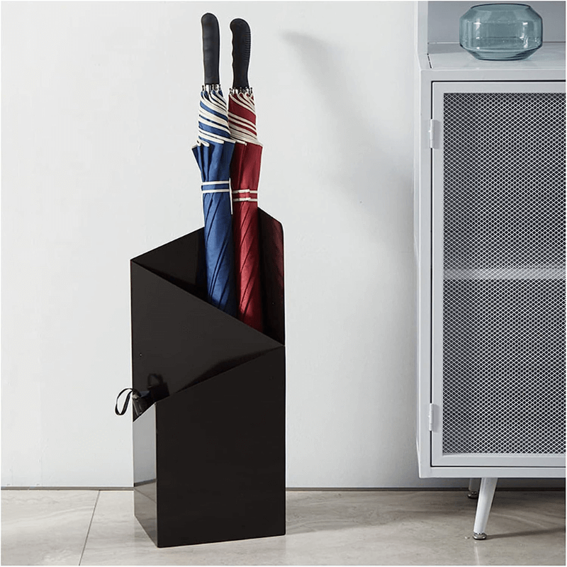 Lisslune | DripFrame Umbrella Stand with Drip Tray – Scandinavian Minimalist Metal Umbrella Holder