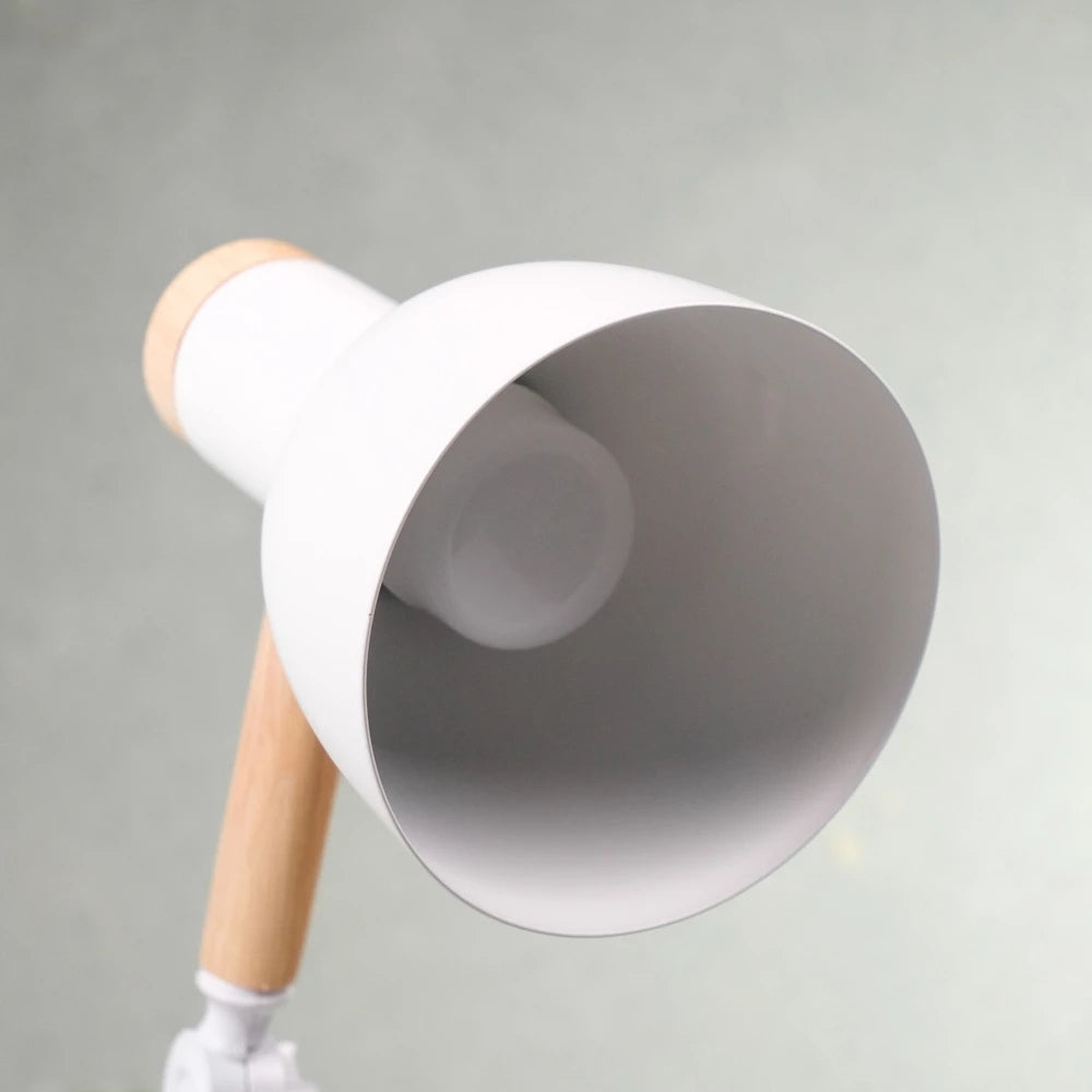 Lisslune | Nordic Iron Wood LED Table Lamp