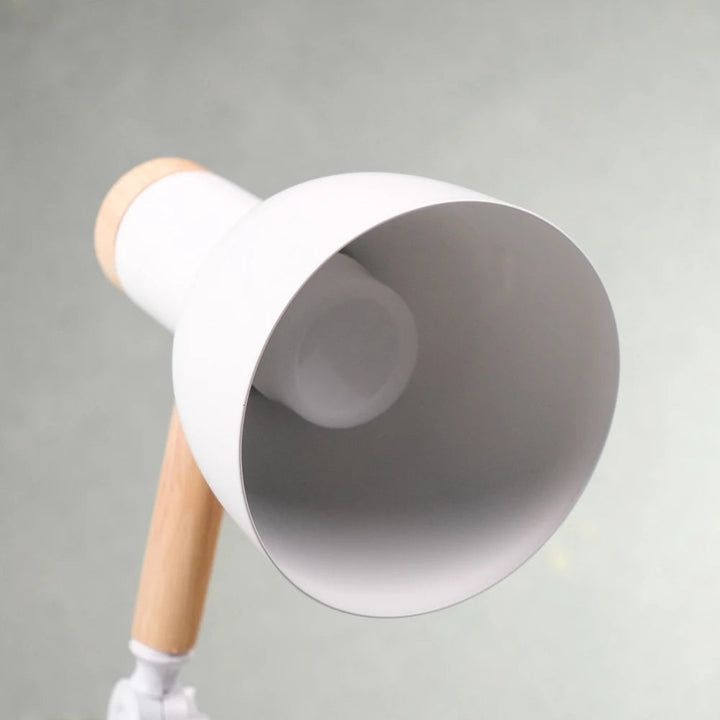 Lisslune | Nordic Iron Wood LED Table Lamp